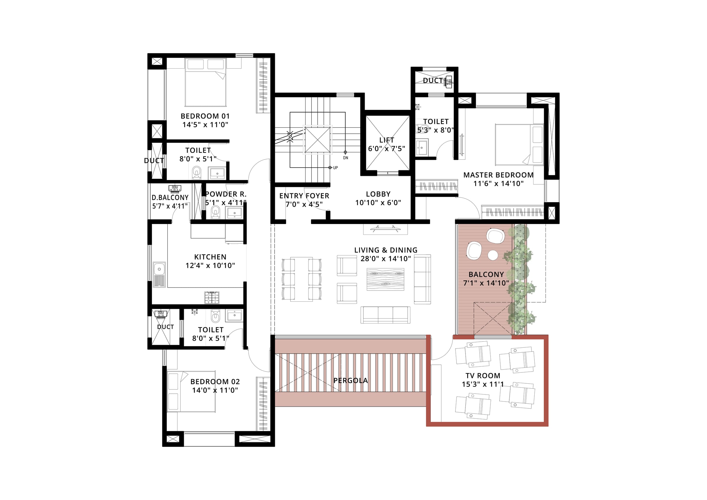 Tetris Residences design 1